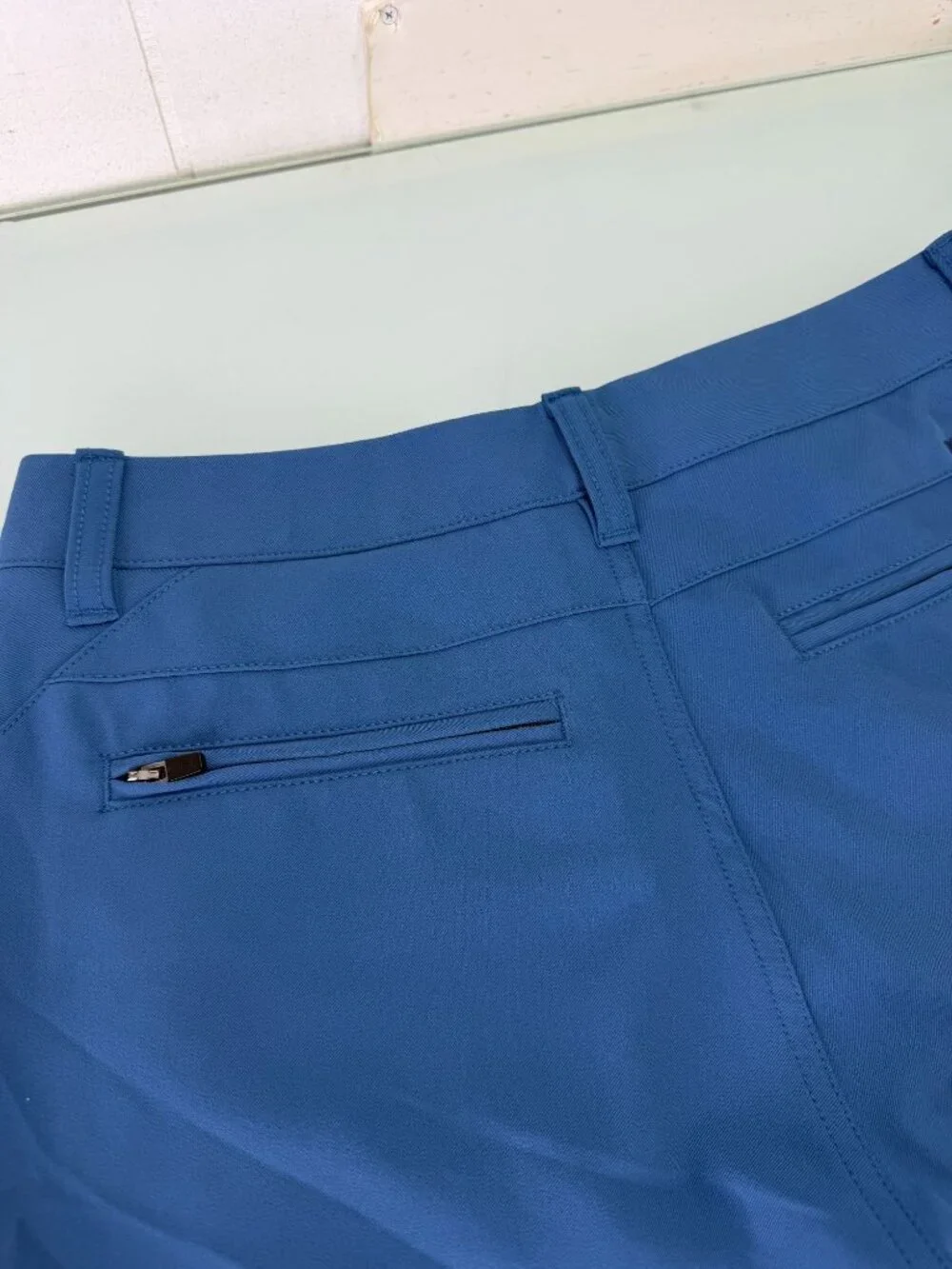 Bonobos Golf Shorts Mens 29 Blue 8” Inseam Performance Stretch Chino Flat Front - Picture 10 of 11
